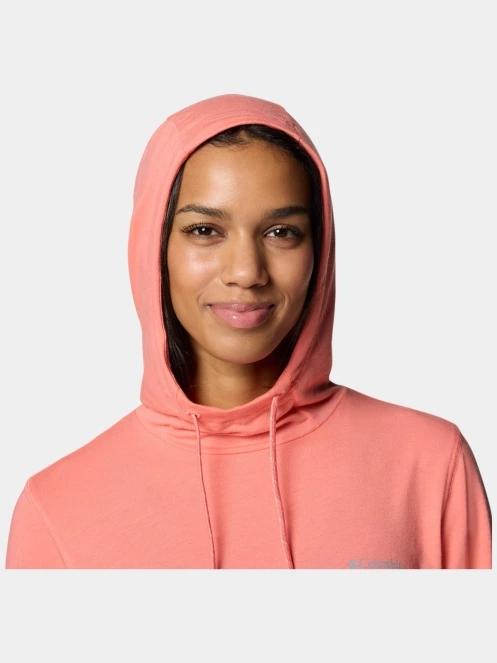 Columbia Sun Trek Hoodie II női kapucnis pulóver piros színben 5