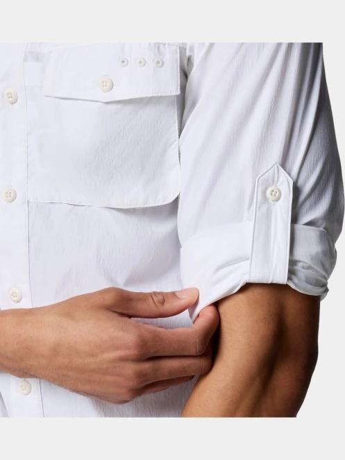 Columbia Wild Cast Long Sleeve Shirt férfi hosszú ujjú ing fehér színben 7