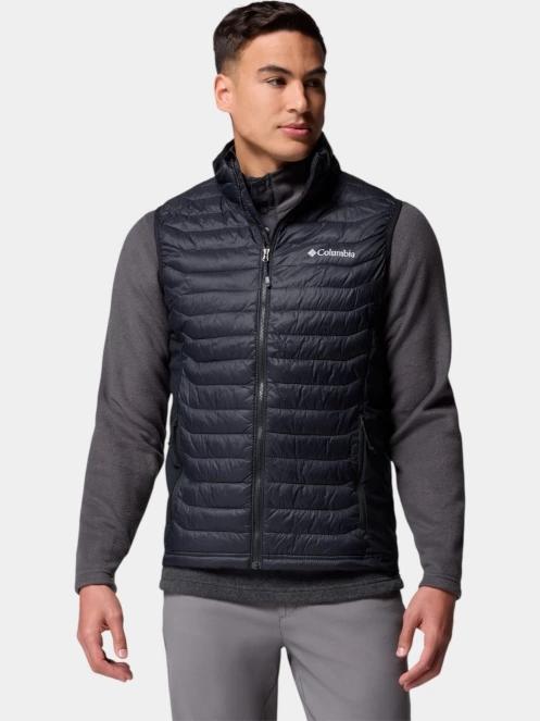 Columbia Powder Pass Hybrid Vest férfi mellény fekete színben 2