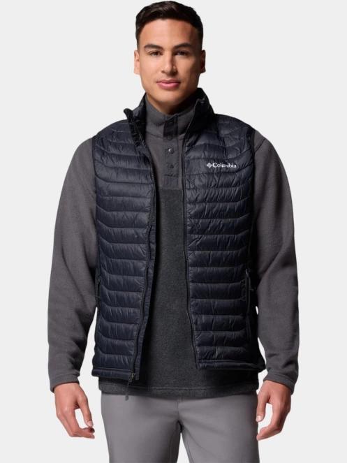Columbia Powder Pass Hybrid Vest férfi mellény fekete színben 6