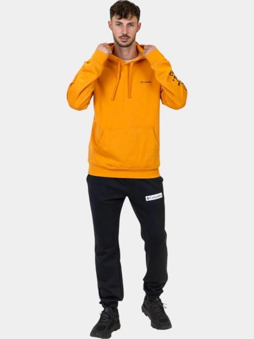 Columbia Beaumount Hoodie férfi kapucnis pulóver sárga színben 6