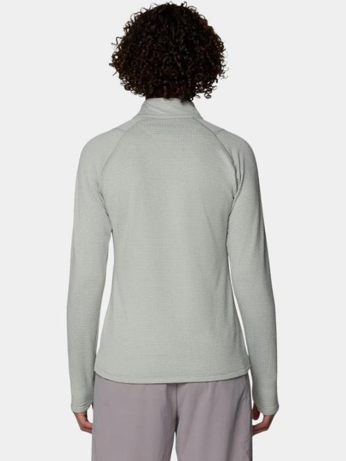 Mountain Hardwear Crater Lake™ Heavyweight Half Zip női polár pulóver szürke színben 4