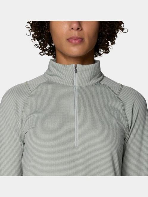 Mountain Hardwear Crater Lake™ Heavyweight Half Zip női polár pulóver szürke színben 5