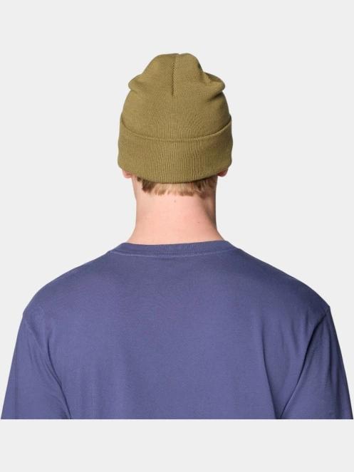Mountain Hardwear Logo Cuff Beanie sapka oliva színben 6
