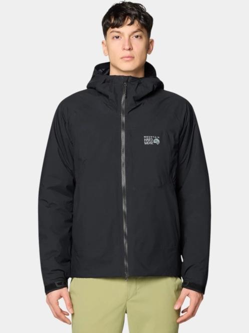 Mountain Hardwear Stretch Ozonic Insulated Jacket férfi héjkabát fekete színben 2