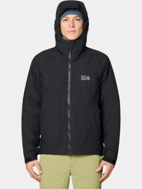 Mountain Hardwear Stretch Ozonic Insulated Jacket férfi héjkabát fekete színben 5