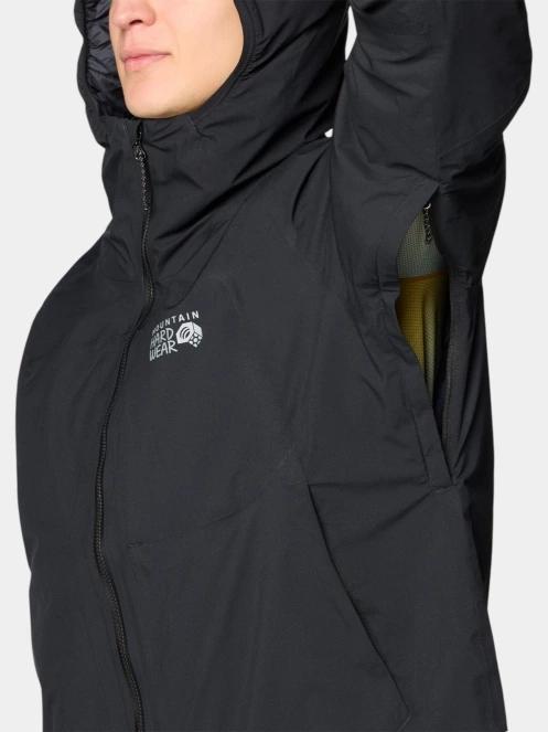 Mountain Hardwear Stretch Ozonic Insulated Jacket férfi héjkabát fekete színben 8