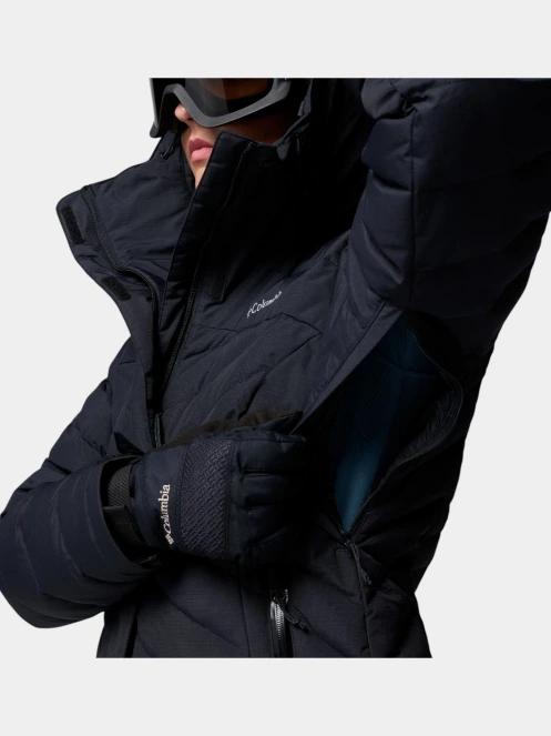 Columbia Lay D Down V Jacket női télikabát fekete színben 9