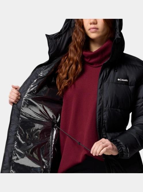Columbia Pike Lake  III Long Jacket női télikabát fekete színben 8