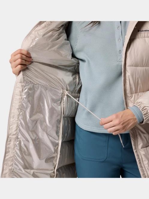 Columbia Pike Lake  III Long Jacket női télikabát homok színben 9