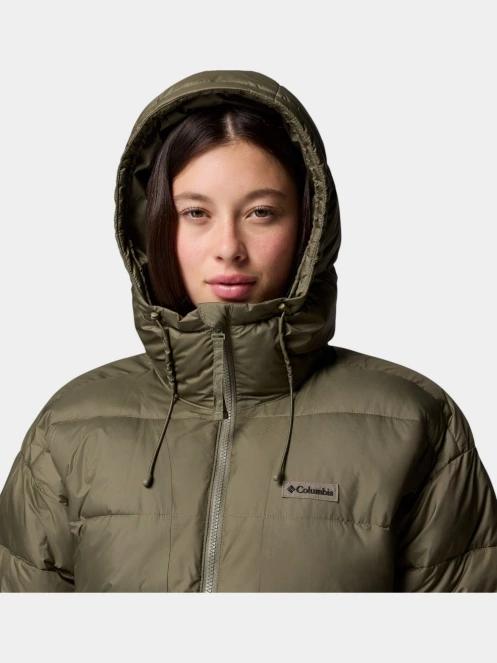 Columbia Pike Lake  III Long Jacket női télikabát zöld színben 9