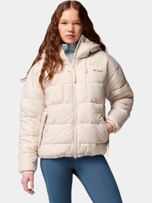 Columbia Pike Lake III Hooded Jacket női télikabát homok színben 2