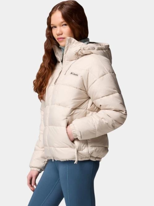 Columbia Pike Lake III Hooded Jacket női télikabát homok színben 3