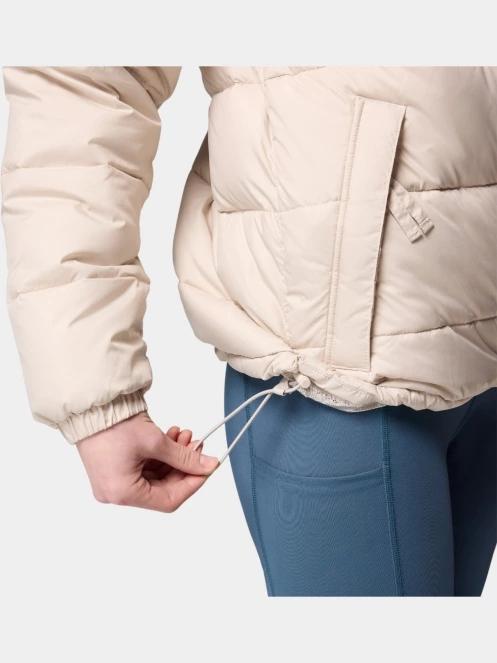 Columbia Pike Lake III Hooded Jacket női télikabát homok színben 11