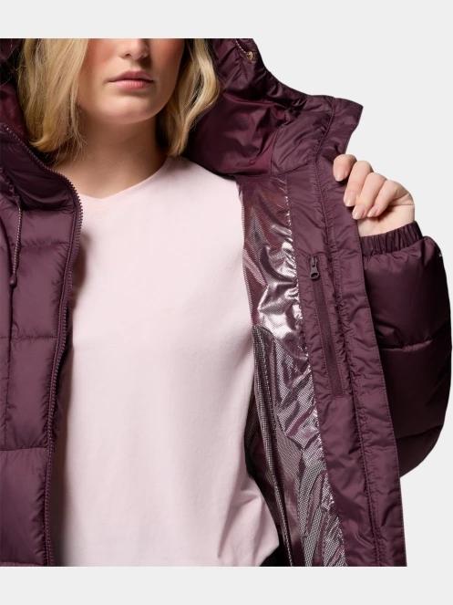 Columbia Pike Lake III Hooded Jacket női télikabát bordó színben 7