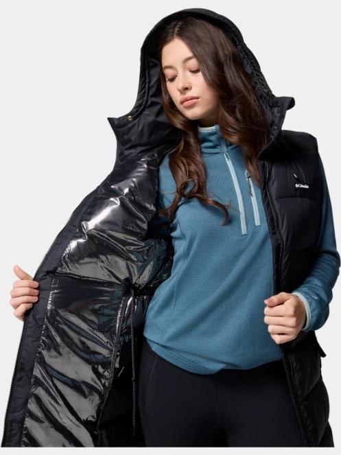 Columbia Pike Lake II Long Vest női mellény fekete színben 7