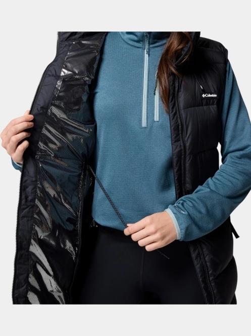 Columbia Pike Lake II Long Vest női mellény fekete színben 9