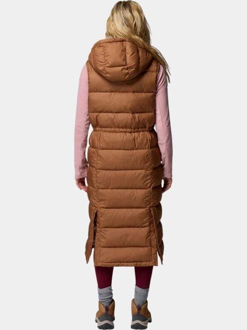 Columbia Pike Lake II Long Vest női mellény barna színben 4