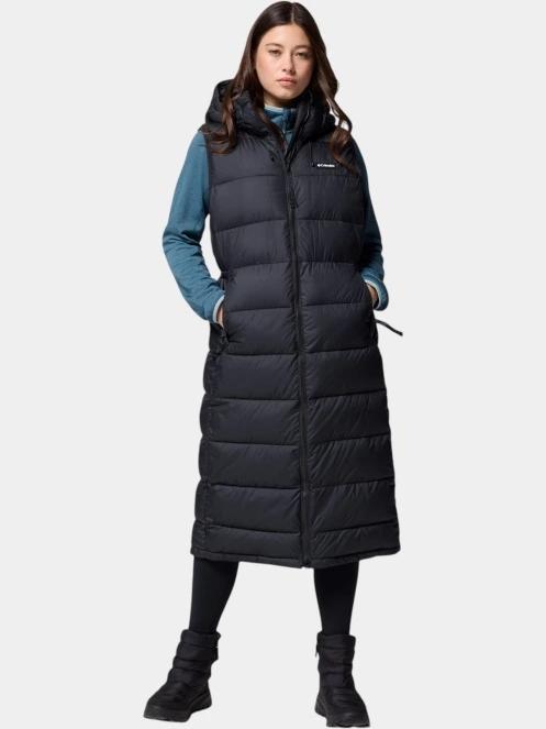 Columbia Pike Lake II Long Vest női mellény fekete színben 2