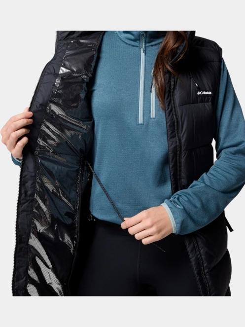 Columbia Pike Lake II Long Vest női mellény fekete színben 9