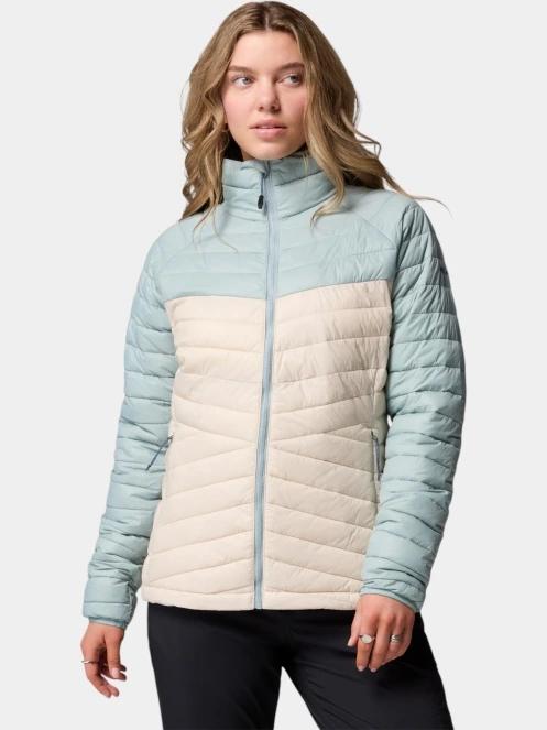 Columbia Powder Pass Jacket női átmeneti kabát homok színben 2