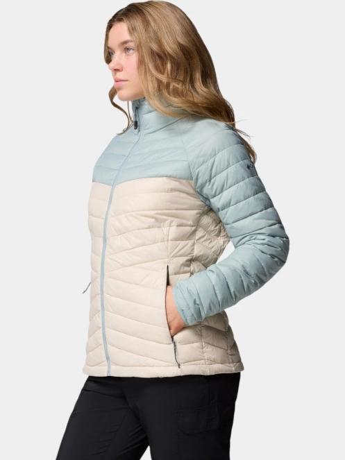 Columbia Powder Pass Jacket női átmeneti kabát homok színben 3