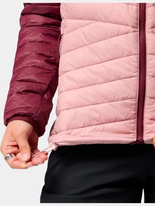 Columbia Powder Pass Jacket női átmeneti kabát rózsaszín színben 10