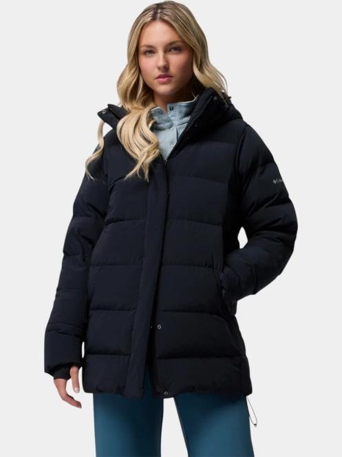 Columbia Amaze Puff Mid Hooded Jacket női pehelykabát fekete színben 2