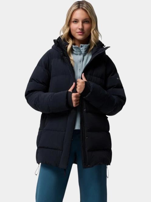 Columbia Amaze Puff Mid Hooded Jacket női pehelykabát fekete színben 5