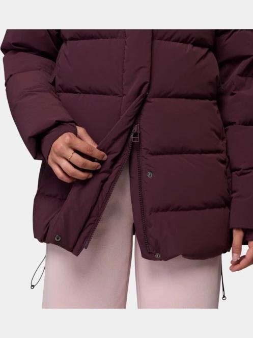 Columbia Amaze Puff Mid Hooded Jacket női pehelykabát bordó színben 11