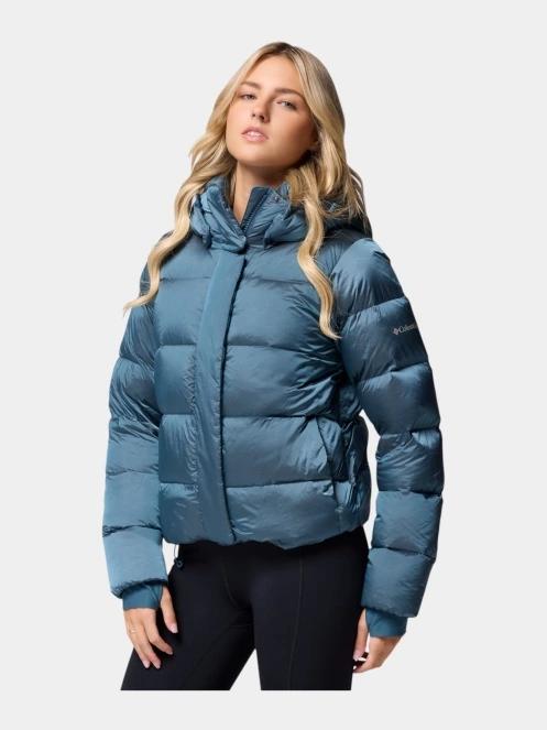 Columbia Amaze Puff Hooded Jacket női télikabát kék színben 3