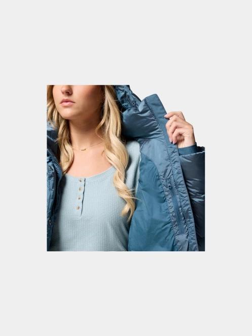 Columbia Amaze Puff Hooded Jacket női télikabát kék színben 8