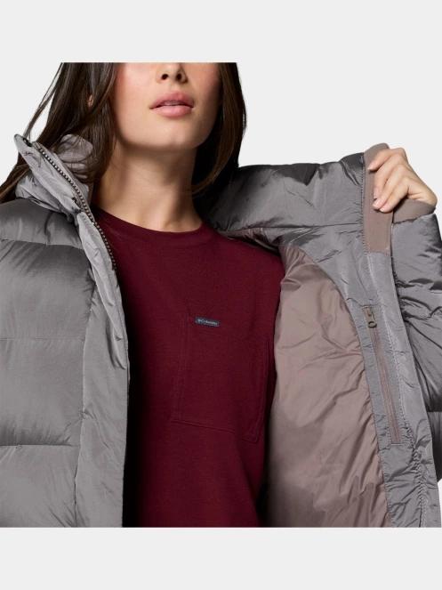 Columbia Amaze Puff Hooded Jacket női pehelykabát barna színben 9