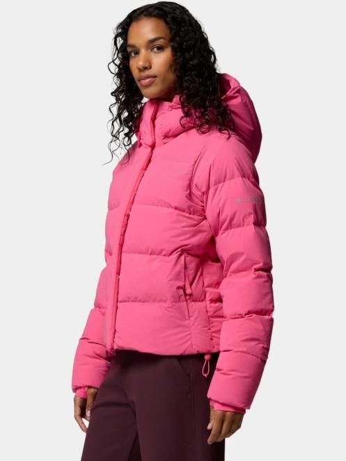 Columbia Amaze Puff Hooded Jacket női pehelykabát magenta színben 3