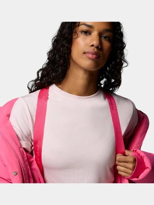 Columbia Amaze Puff Hooded Jacket női pehelykabát magenta színben 6