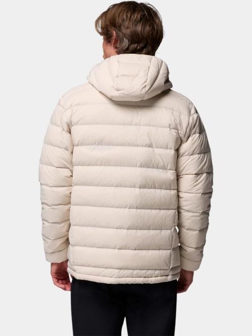 Columbia Drift Peak Stretch Down Hooded Jacket férfi átmeneti kabát homok színben 4