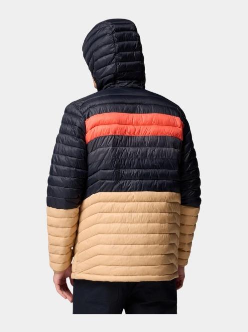 Columbia Powder Pass Hooded Jacket férfi átmeneti kabát homok színben 4