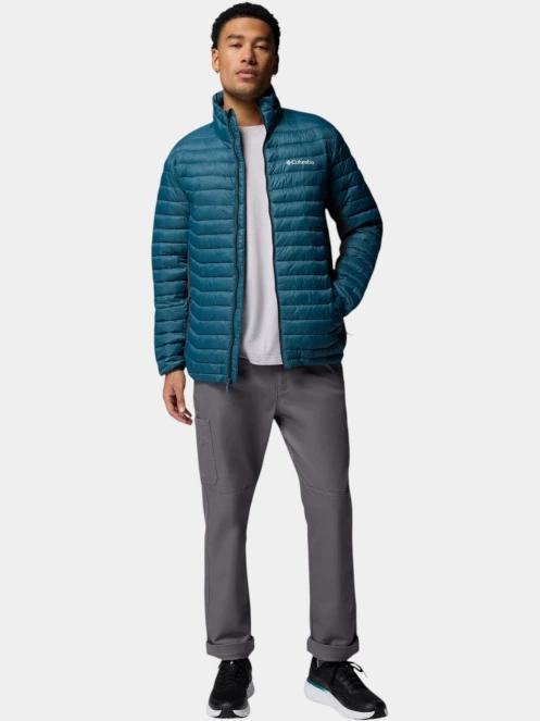 Columbia Powder Pass Hybrid Jacket férfi átmeneti kabát kék színben 6