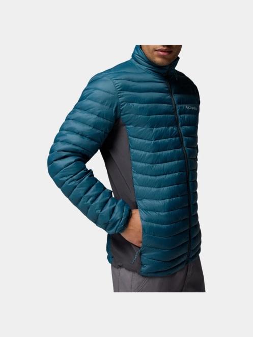 Columbia Powder Pass Hybrid Jacket férfi átmeneti kabát kék színben 8