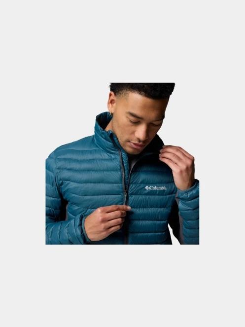 Columbia Powder Pass Hybrid Jacket férfi átmeneti kabát kék színben 10