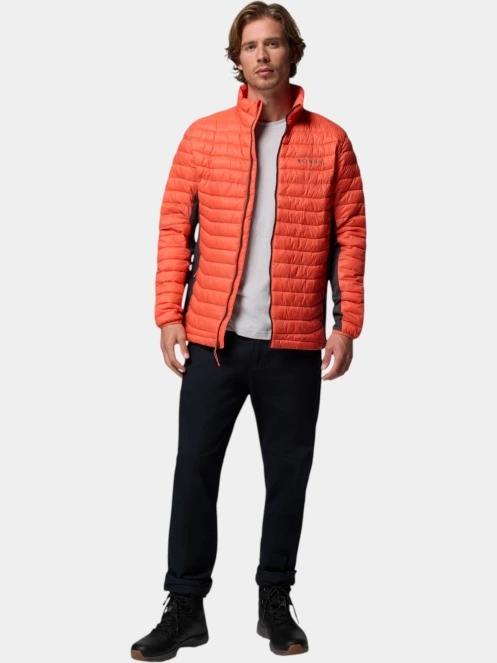Columbia Powder Pass Hybrid Jacket férfi átmeneti kabát narancssárga színben 6