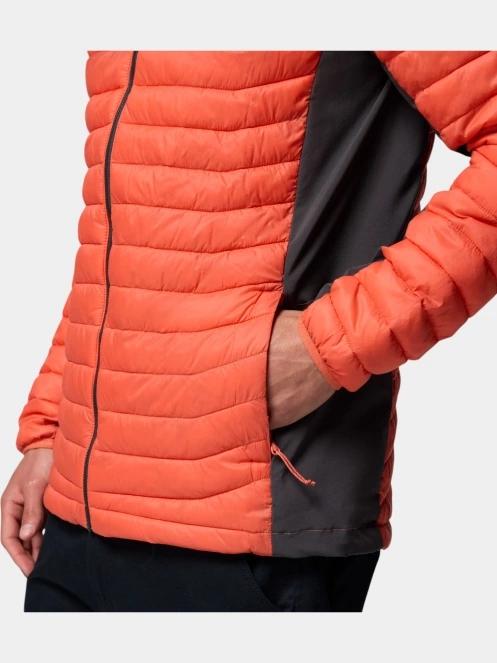 Columbia Powder Pass Hybrid Jacket férfi átmeneti kabát narancssárga színben 10