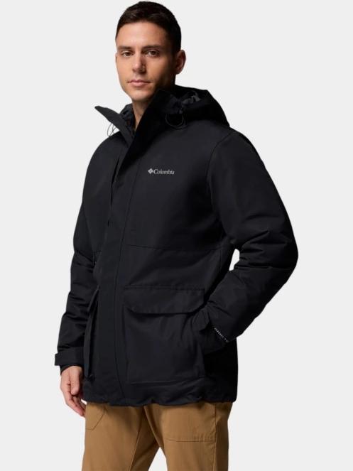 Columbia Landroamer Shirt Jacket Interchange férfi télikabát fekete színben 3