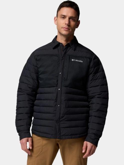 Columbia Landroamer Shirt Jacket Interchange férfi télikabát fekete színben 6
