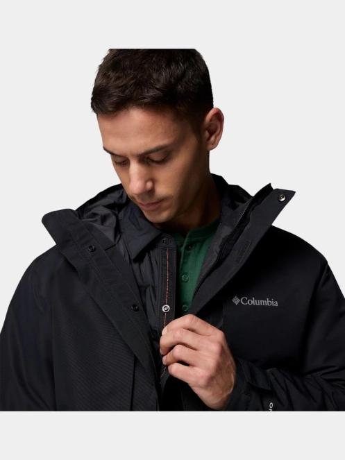 Columbia Landroamer Shirt Jacket Interchange férfi télikabát fekete színben 9