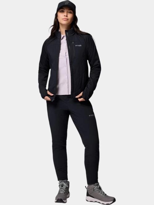 Columbia Arctic Crest Hybrid Full Zip női polár pulóver fekete színben 5