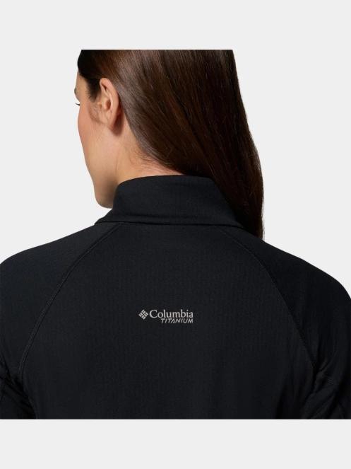 Columbia DriVenture Half Zip női hosszú ujjú sport póló fekete színben 7