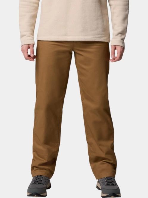 Columbia Rapid Rivers Fleece Lined Pant férfi hosszú nadrág barna színben 2