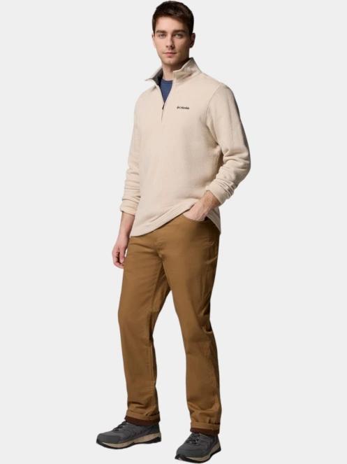 Columbia Rapid Rivers Fleece Lined Pant férfi hosszú nadrág barna színben 5