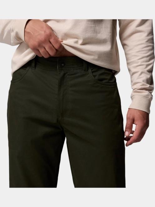 Columbia Rapid Rivers Fleece Lined Pant férfi hosszú nadrág zöld színben 7